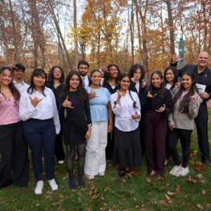 The annual TEDx event Dr. Byker founded and host each International Education Week